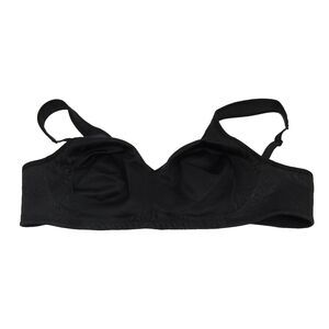 Playtex Bra 40B Black 18 Hour Side & Back Smoothing Wirefree Full Cover 4049